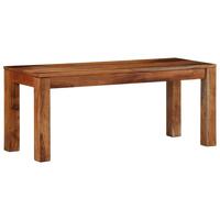 Bænk 110 cm massivt akacietræ