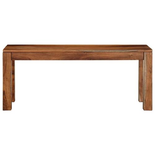Bænk 110 cm massivt akacietræ