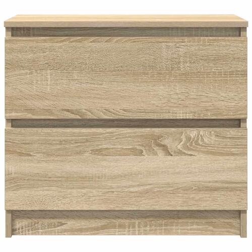 Tv-bord 60x35x54 cm konstrueret træ sonoma-eg