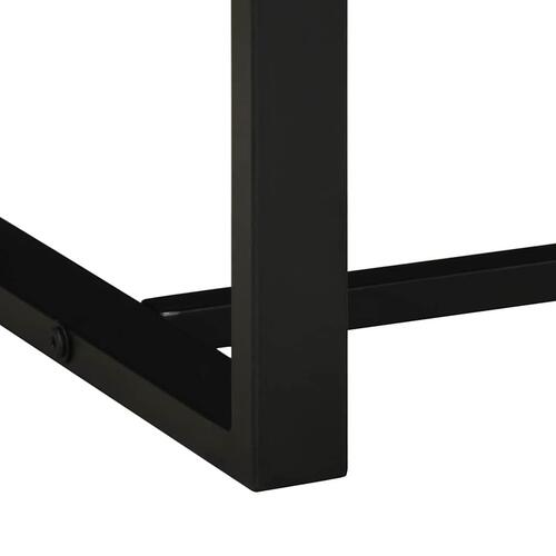 Bænk 80x35x45 cm massivt genbrugstræ flerfarvet