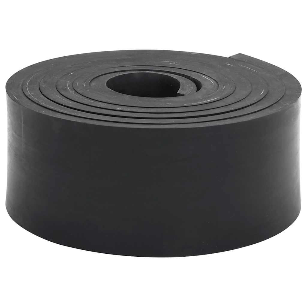 Gummikant til sneplov 300x10x1 cm sort