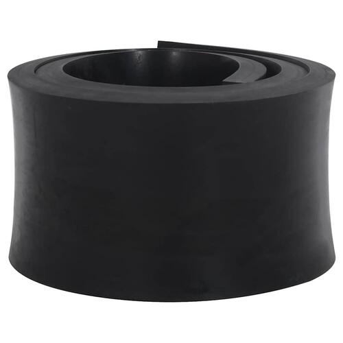 Gummikant til sneplov 180x15x2 cm sort
