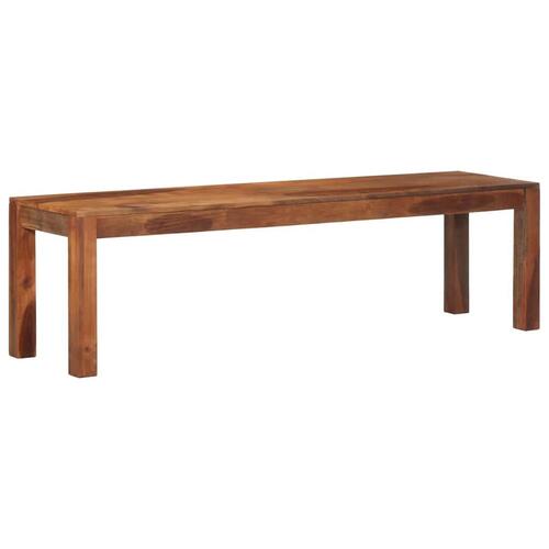 Bænk 160 cm massivt akacietræ