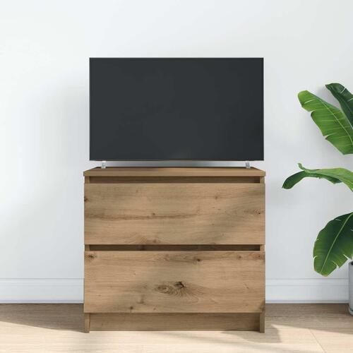 Tv-bord 60x35x54 cm konstrueret træ kunsteg