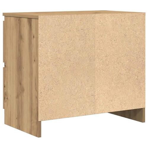 Tv-bord 60x35x54 cm konstrueret træ kunsteg