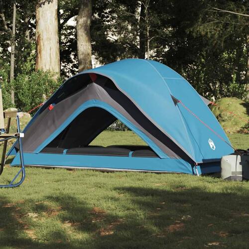 1-personers campingtelt vandafvisende blå