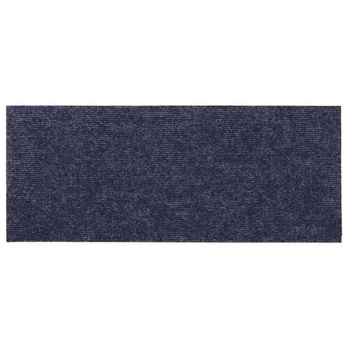Trappemåtter selvklæbende 30 stk 60x25 cm rektangulær grå blå