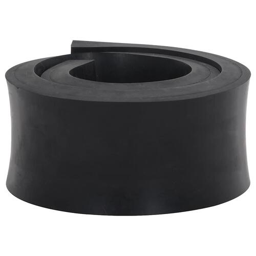 Gummikant til sneplov 100x10x2 cm sort