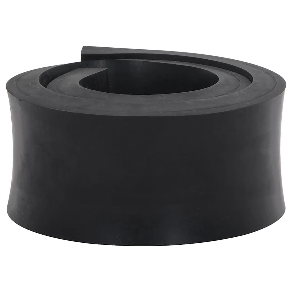 Gummikant til sneplov 100x10x2 cm sort