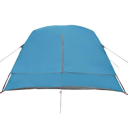 4-personers campingtelt vandafvisende blå