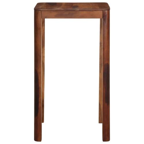 Barbord 60x60x107 cm massivt akacietræ