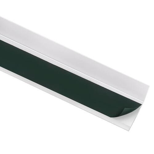Trappelister 5 stk. L-facon 100 cm aluminium sølvfarvet