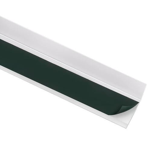Trappelister 5 stk. L-facon 100 cm aluminium sølvfarvet
