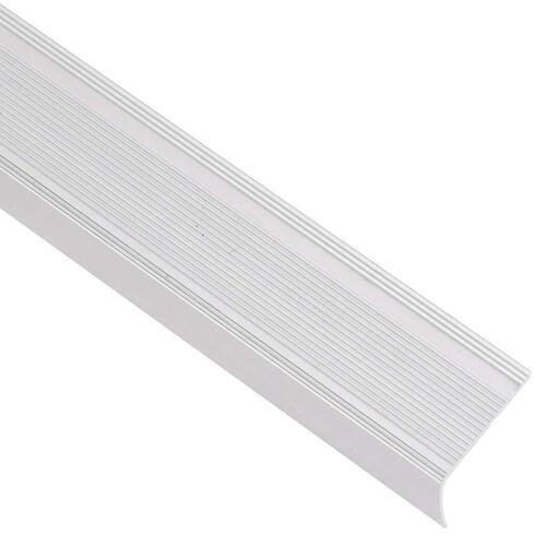 Trappelister 15 stk. L-facon 90 cm aluminium sølvfarvet