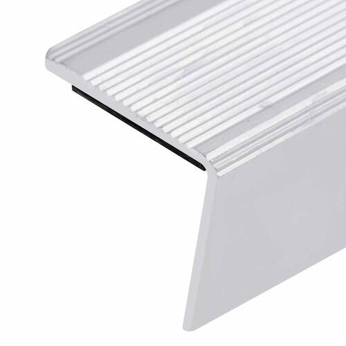 Trappelister 15 stk. L-facon 100 cm aluminium sølvfarvet