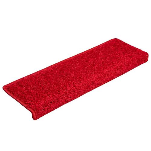 Trappemåtter 20 stk. 65x21x4 cm rød