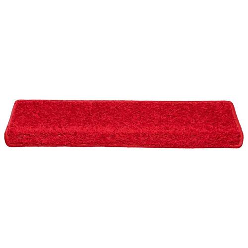 Trappemåtter 20 stk. 65x21x4 cm rød