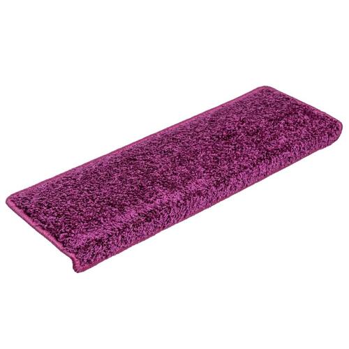 Trappemåtter 20 stk. 65x21x4 cm violet