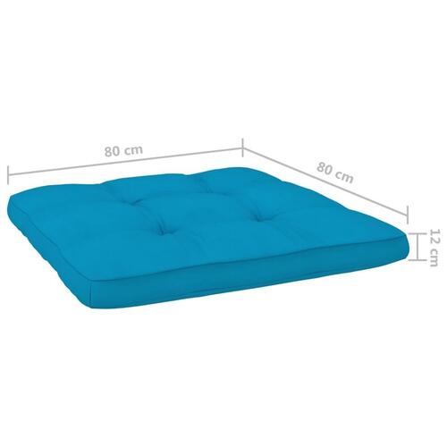 Pallehynder 2 stk. stof blå
