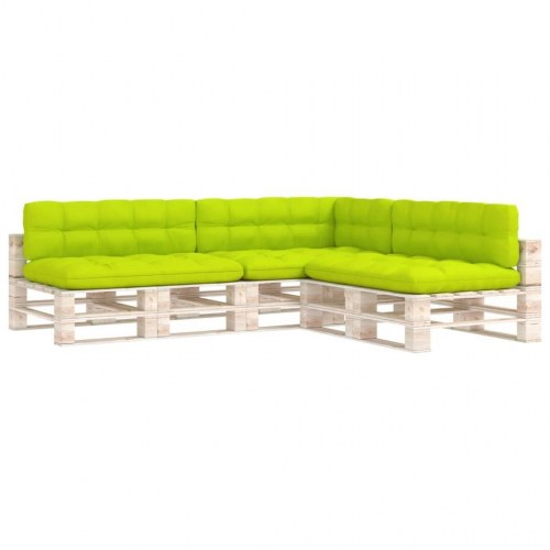 Hynder til pallesofa 7 stk. lysegrøn