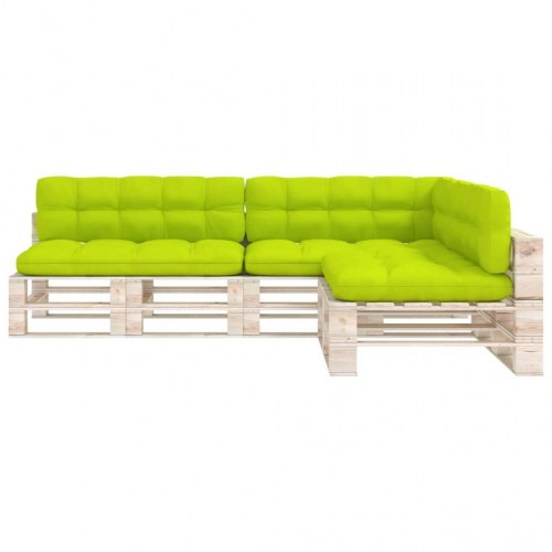 Hynder til pallesofa 7 stk. lysegrøn
