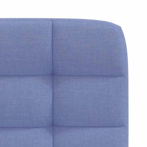 Spisebordsstole 6 stk. Jeans blåt stof