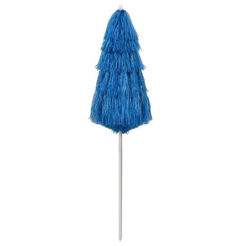 Hawaii-parasol 180 cm blå