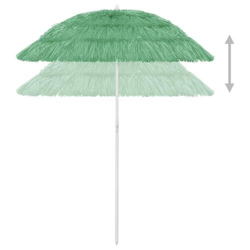 Hawaii-parasol 180 cm grøn