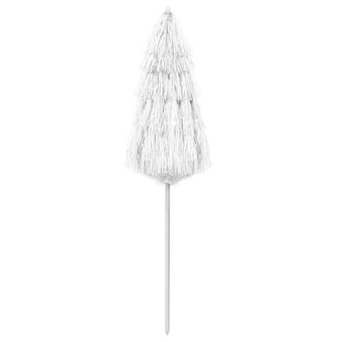 Hawaii-parasol 180 cm hvid