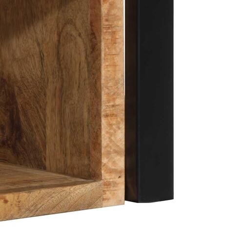 Sengeskabe 2 stk 40x35x40 cm massivt ru mangotræ