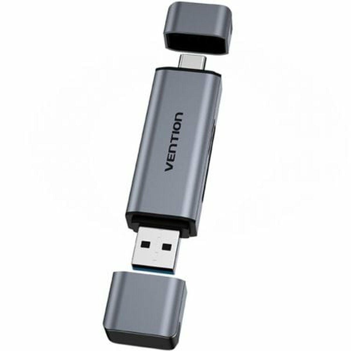 Vention CLLH0 kortlæser - kompakt USB/USB-C