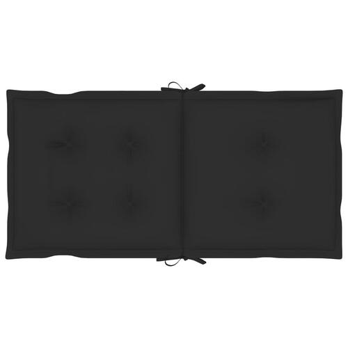 Hynder til havestol 6 stk. 100x50x7 cm gråbrun