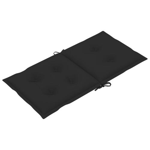 Hynder til havestol 6 stk. 100x50x7 cm gråbrun