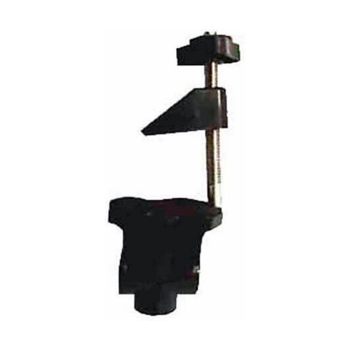 EDM Skrivebordslampe 30999 - Sort flexo bordlampe med EU-stik