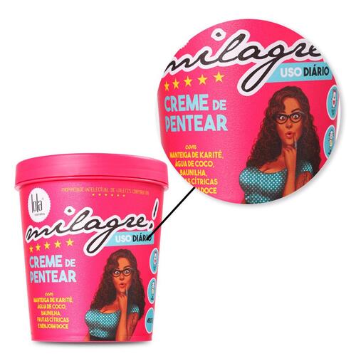 Hårstyling Creme Lola Cosmetics Miracle 450 g