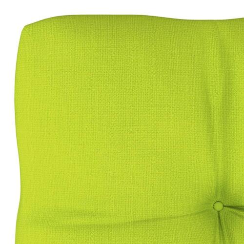 Pallehynde 80x80x12 cm stof lysegrøn