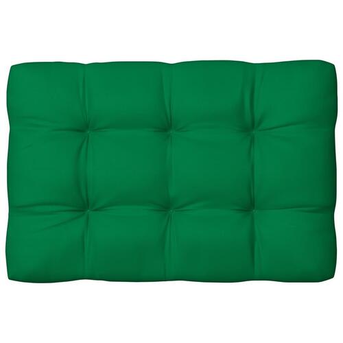 Pallehynde 120x80x12 cm stof grøn