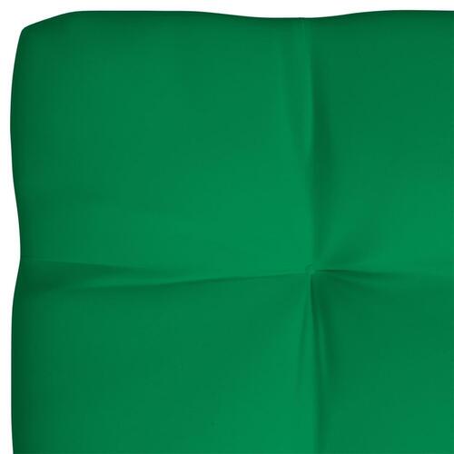 Pallehynde 120x80x12 cm stof grøn