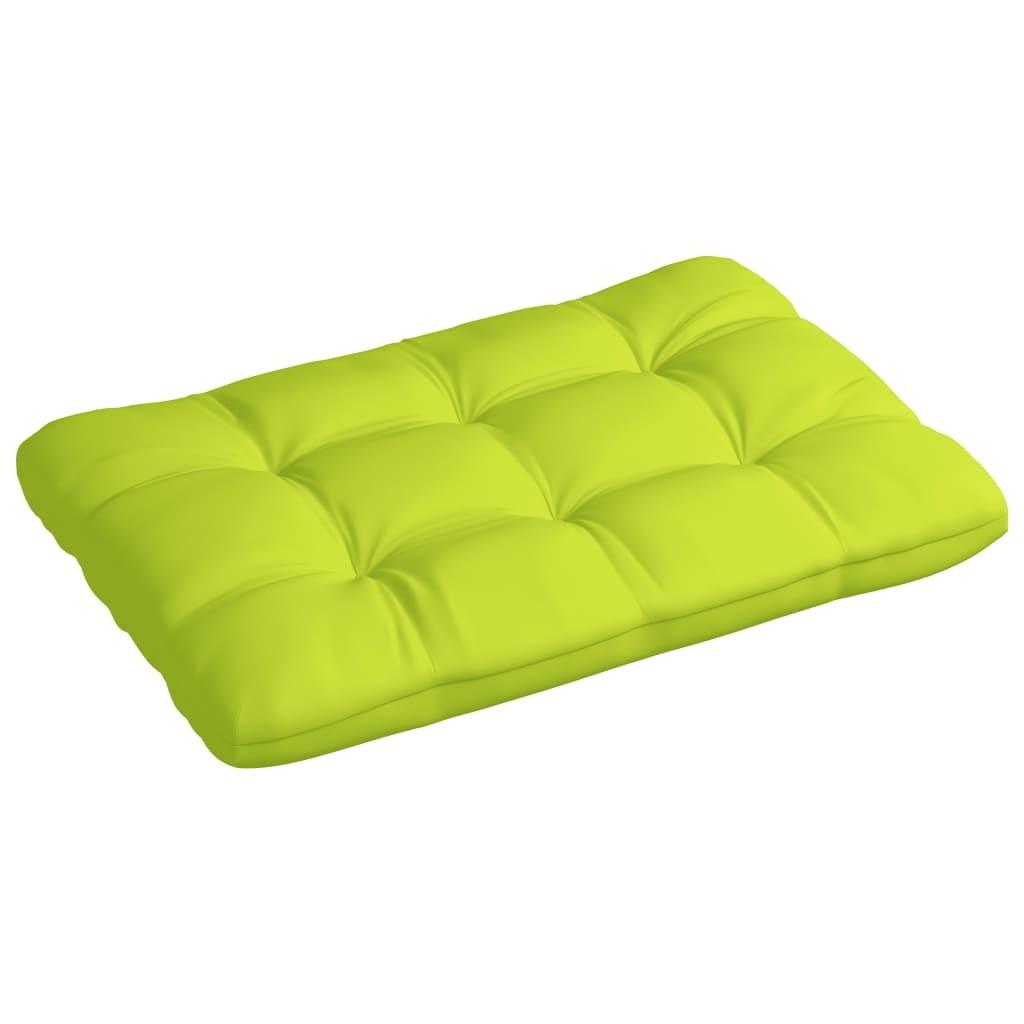 Pallehynde 120x80x12 cm stof lysegrøn
