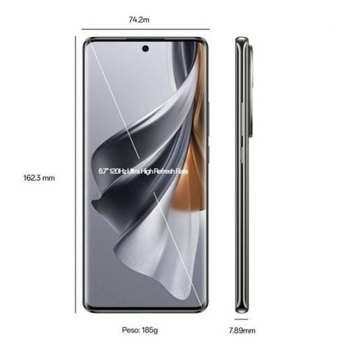 Smartphone Oppo Reno10 Pro 5G 6,7" Snapdragon 778G 12 GB RAM 256 GB Sort Sølvfarvet