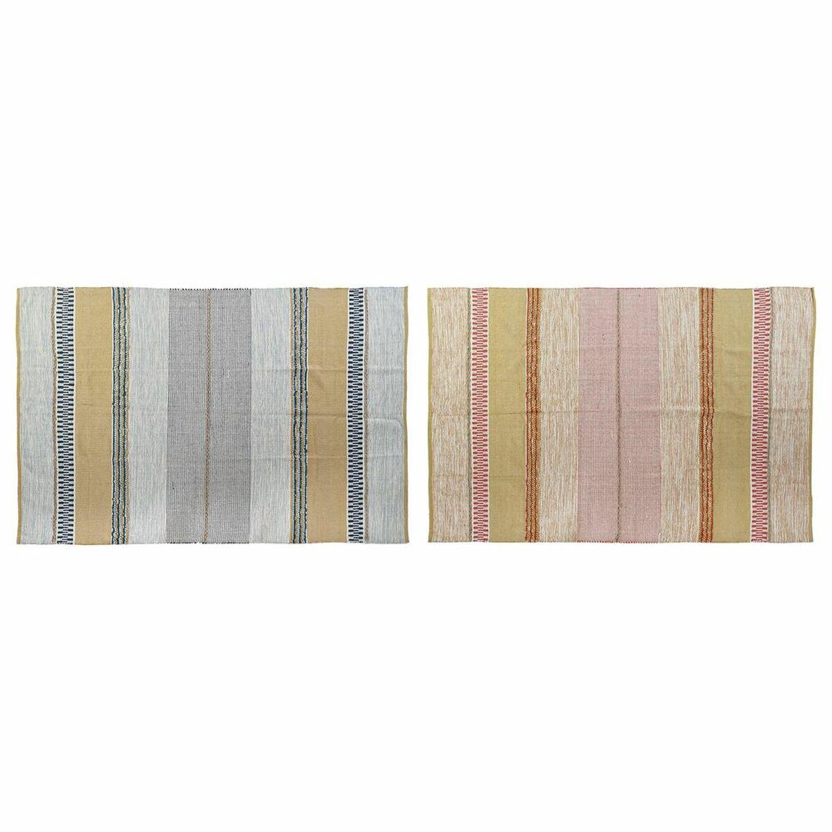 Tæppe DKD Home Decor Multifarvet Moderne (2 enheder) (160 x 230 x 1 cm)