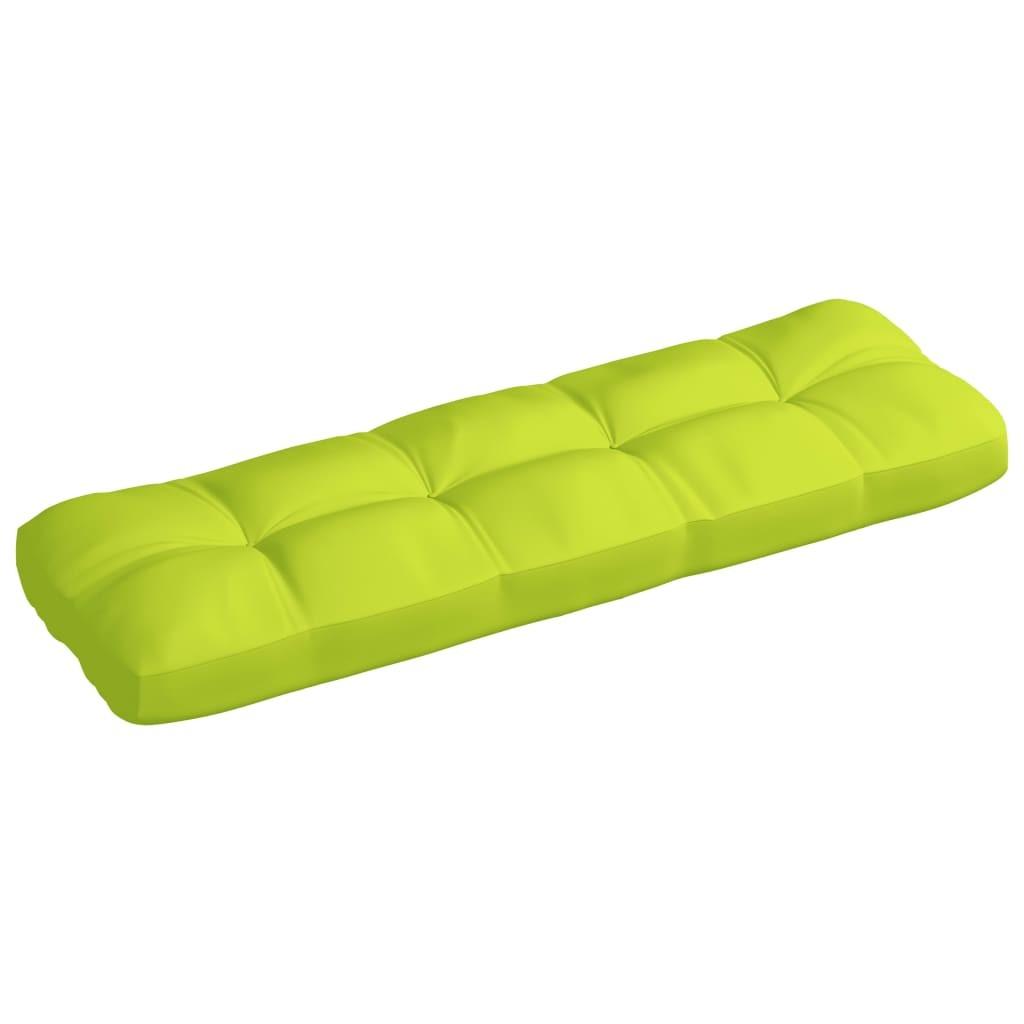 Pallehynde 120x40x12 cm stof lysegrøn