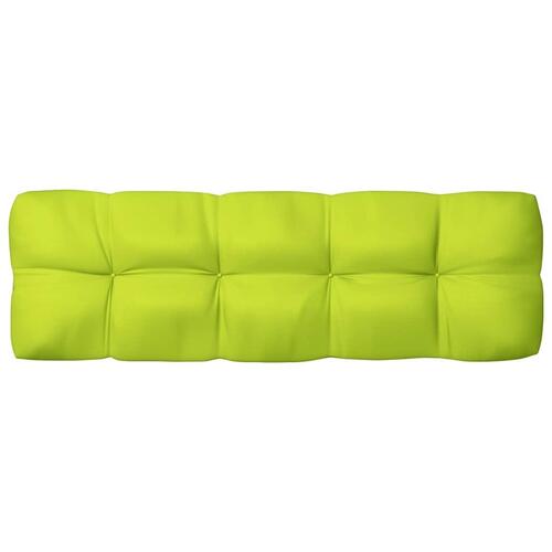Pallehynde 120x40x12 cm stof lysegrøn