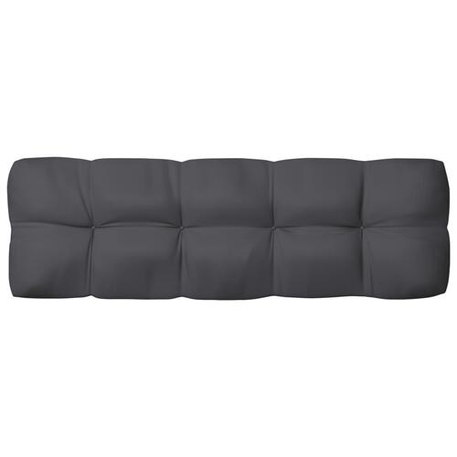 Pallehynder 2 stk. stof antracitgrå