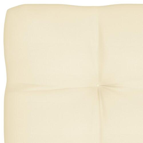 Pallehynder 2 stk. stof cremefarvet