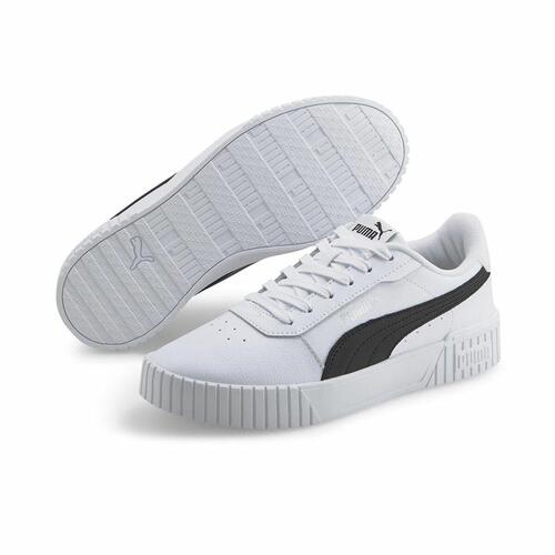 Kvinde Casual Sneakers Puma Carina 2.0 Hvid 39