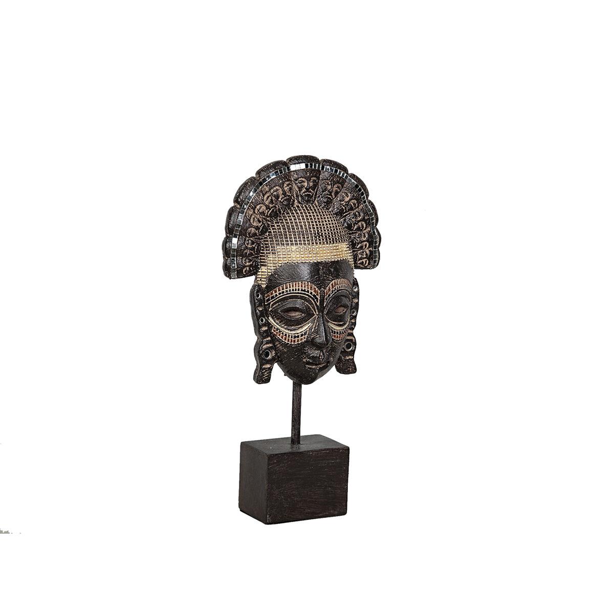 Romimex dekorativ figur - Gylden afrikansk kvinde, 20 × 39 × 10 cm