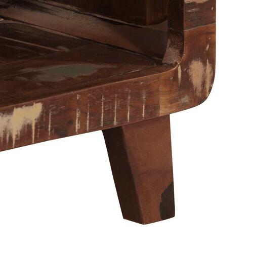 Tv-bord 105x46x32 cm massivt genbrugstræ