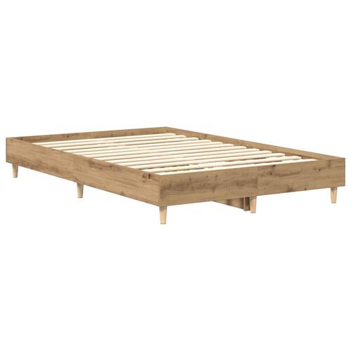 Sengestel uden madras 140x190 cm konstrueret træ kunsteg