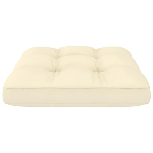Pallehynder 2 stk. stof cremefarvet